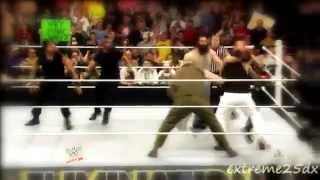 The Shield vs The Wyatt Family Highlights  HD Elimination Chamber 2014 [upl. by Atteinotna]