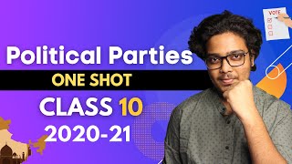 Political Parties Class 10 One Shot  Victory Series  Preboards Preparation  Social Science [upl. by Candless544]