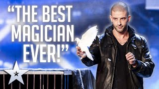 Darcy Oake WOWS with SPECTACULAR illusions  Britains Got Talent  shorts [upl. by Baryram308]