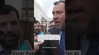 Óscar Puente se declara fan de Taylor Swift y desvela cuál es su canción preferida [upl. by Sergu873]