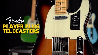 FENDER PLAYER PLUS SERIES TELECASTERS [upl. by Lakym432]