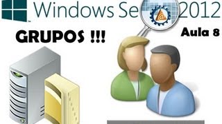 🔵 Windows 2012  Grupos  Global e Local AGDLP  Aula 8  wwwprofessorramoscom [upl. by Ardeed]