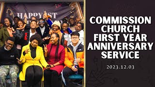 Commission church first year Anniversary service  Pastor Penelope Larry [upl. by Ettezil]