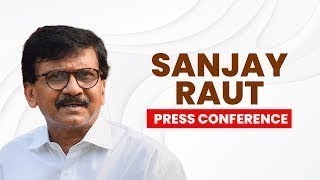 LIVE Shiv Sena UBT Leader Sanjay Raut Press Conference  Maharashtra  Congress  BJP [upl. by Rosol152]