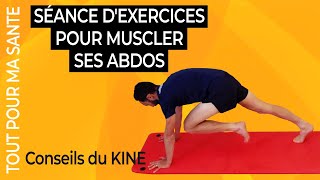 Renforcement musculaire des abdos  11 exercices [upl. by Neggem]