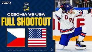 Czechia vs USA  FULL SHOOTOUT  2024 World Junior Championship [upl. by Laurice]