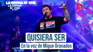 Migue Granados se lució cantando un éxito de Alejandro Sanz con la banda de Dante Gebel [upl. by Lichter560]