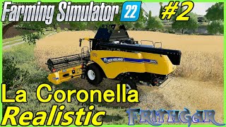 Lets Play FS22 La Coronella Realistic 2 Chopping Oats [upl. by Kessel]