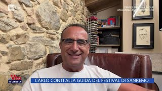 Carlo Conti alla guida del Festival di Sanremo  La Vita in diretta 22052024 [upl. by Aicnatsnoc388]