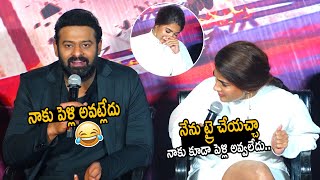 Prabhas Funny Reply to Media about his Marriage  Pooja Hegde Fun with Prabhas  Radhe Shyam  FC [upl. by Alina]