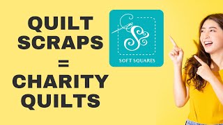 Lets turn those fabric scraps into a charity quilt using the jelly roll race quilt concept Donate [upl. by Ody]