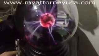 Plasma ball experiment  Donald L Smith  inspired [upl. by Sirehc593]