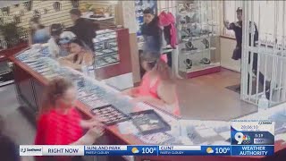 Denver jewelry shop heist goes viral [upl. by Kcirtapnaes]