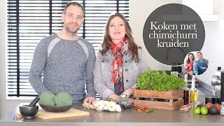 INSPIRATIE koken met chimichurri kruiden [upl. by Ahsiram]