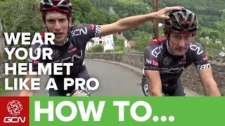 How To Wear Your Helmet Like A Pro [upl. by Juetta]