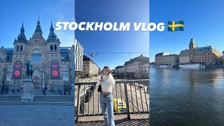 STOCKHOLM VLOG 5 günde İsveç  Stockholm gezisi Müzeler HampM ve market fiyatları Gezilecek yerler [upl. by Kiyohara]