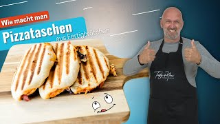 Pizzataschen im Kontaktgrill  einfach und lecker zubereitet [upl. by Bronk]