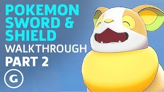 Pokemon Sword  Part 2 Wild Area amp Opening Ceremony Walkthrough No Commentary [upl. by Granlund]