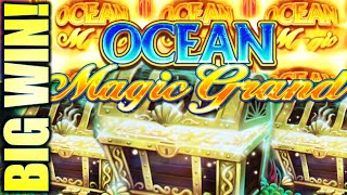 ★BIG WIN★ FINALLY A BONUS 😱 OCEAN MAGIC GRAND Slot Machine IGT [upl. by Wera]