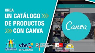 Crea un catálogo de productos con CANVA [upl. by Akinna]