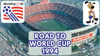 Road to World Cup 1994  Qualifications PART 1 [upl. by Quirita]