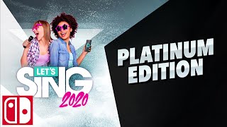 Lets Sing 2020 Trailer  Nintendo Switch [upl. by Filler]