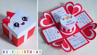 DIY birthday card  Special greeting card for birthday 🥳  fathers day craft ideas  tutorial [upl. by Leong769]