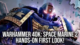 Warhammer 40K Space Marine 2 HandsOn  The Swarm Engine Delivers A Promising Sequel [upl. by Anerhs292]