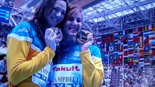 Bronte Campbell Playing Joker With Cate Campbell amp Sarah Sjostrom [upl. by Nolyar]