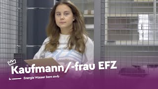 Starte deine Lehre als Kaufmannfrau EFZ  Energie Wasser Bern  Lehrstellenvideo  Yousty [upl. by Fredette]