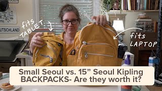 Are Kipling Backpacks Good Unboxing  Whats In My Bag [upl. by Isia]