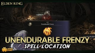 Elden Ring  Unendurable Frenzy Spell Location [upl. by Noletta536]