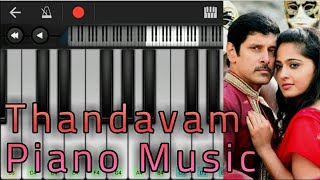 Thandavam Piano Music  Notes  Vikram  G V Prakash Kumar  A L Vijay  Perfect Piano  5 [upl. by Burty373]