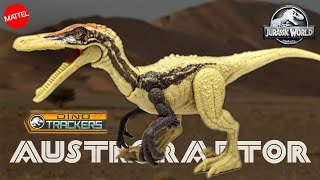 2022 Mattel Jurassic World Dino Trackers Danger Pack Austroraptor Review [upl. by Petua]