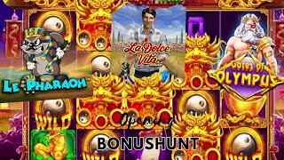 BONUSHUNT 18 Spiele OPENING 👋🏻 Le Pharaoh Boss Bear Pug Life etc [upl. by Iramohs]