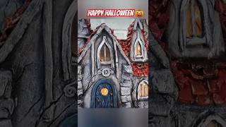 Fairy Old House with ghosts creativeiland helloween diy fairyhome fairyhouse handmade [upl. by Emelina]