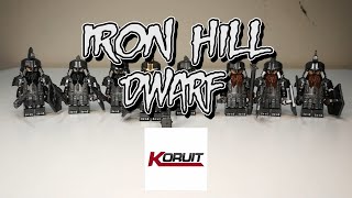 Koruit Iron Hill Dwarfs Minifigures  KT1040 [upl. by Tubb]