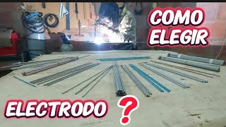 Algunos TIPOS de ELECTRODOS Y sus CARACTERISTICAS [upl. by Anastasie]