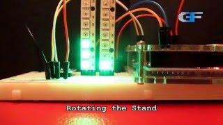 Fun with Arduino Magnetometer HMC5883L with WS2812 RGB LED Modules [upl. by Harac]