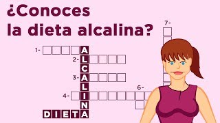 ¿Conoces la dieta alcalina [upl. by Atinaj183]