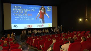 Top départ du festival du film sur le handicap [upl. by Malkah]