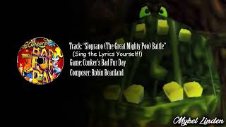 REMASTER Conkers Bad Fur Day Sloprano The Great Mighty Poo Battle [upl. by Ecnarret]