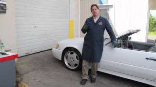 How to Eliminate Brake Pad Dust Part 2 1975 to 1995 Benz Series Part 33 w Kent Bergsma [upl. by Erdreid553]