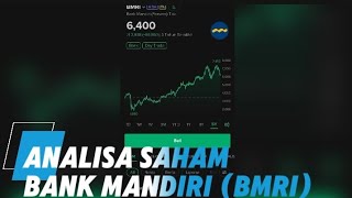 Analisa Saham BMRI Bank Mandiri jejaksaham [upl. by Nylevol]