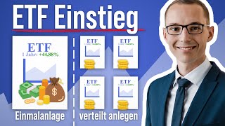 ETF Einstieg  Einmalanlage oder Sparplan was ist besser [upl. by Neleh]