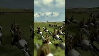 Absolutely beautiful cav charge LOTR totalwar shorts [upl. by Ebenezer]