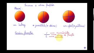 Scrierea și citirea fracțiilor  Matematică pentru clasa a IVa [upl. by Hobie471]