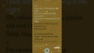 the blinded lightWeekandsonglyricshitsofia [upl. by Adaline]