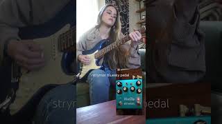 strymon bluesky reverb pedal 🌼 strymon guitar pedals guitarist fender stratocaster [upl. by Oneill]