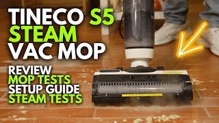 TINECO S5 STEAM Wet Dry Vac is the BEST  Review [upl. by Otreblanauj]